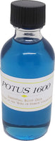 President Obama: POTUS 1600 For Men Scented Body Oil Fragrance