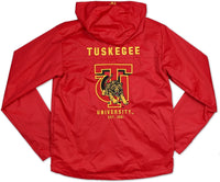 Big Boy Tuskegee Golden Tigers S5 Mens Windbreaker Jacket [Crimson Red]