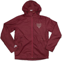 Big Boy Virginia Union Panthers S5 Mens Windbreaker Jacket [Maroon]