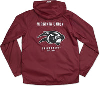 Big Boy Virginia Union Panthers S5 Mens Windbreaker Jacket [Maroon]