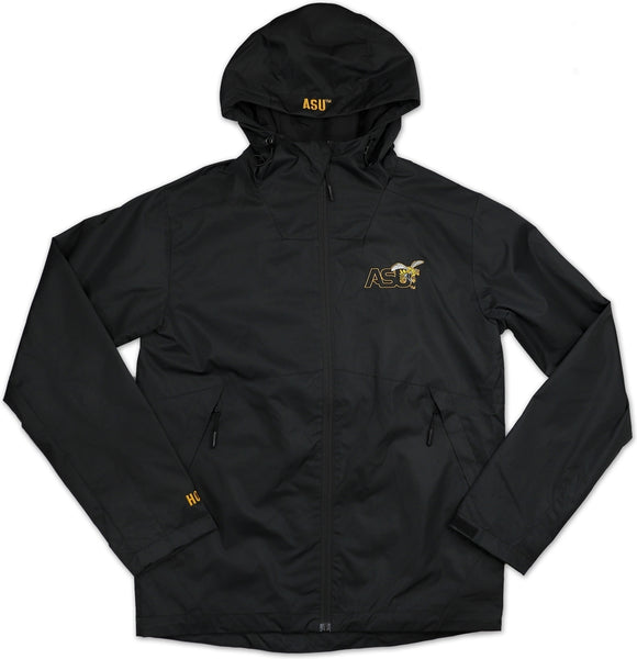 Big Boy Alabama State Hornets S5 Mens Windbreaker Jacket [Black]