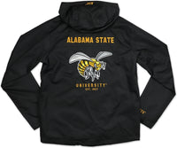 Big Boy Alabama State Hornets S5 Mens Windbreaker Jacket [Black]