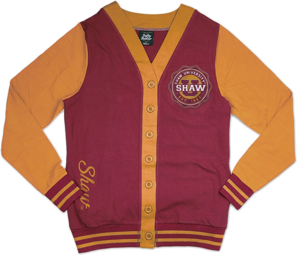 Big Boy Shaw Bears S6 Light Weight Ladies Cardigan [Maroon]