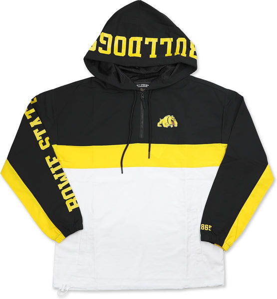 Big Boy Bowie State Bulldogs Womens Anorak Jacket [Black]