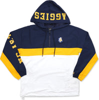 Big Boy North Carolina A&T Aggies Womens Anorak Jacket [Navy Blue]