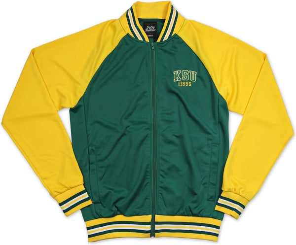 Big Boy Kentucky State Thorobreds S3 Mens Jogging Suit Jacket [Green]