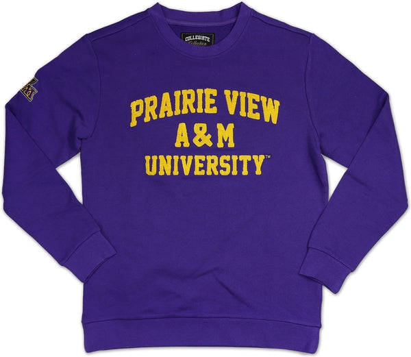 Big Boy Prairie View A&M Panthers Mens Sweatshirt [Purple]