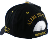 Buffalo Dallas Alpha Phi Alpha Baseball Cap [Black]