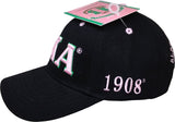 Buffalo Dallas Alpha Kappa Alpha Baseball Cap [Black]