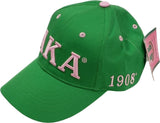 Buffalo Dallas Alpha Kappa Alpha Baseball Cap [Green]