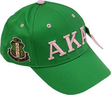 Buffalo Dallas Alpha Kappa Alpha Baseball Cap [Green]