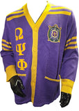 Buffalo Dallas Omega Psi Phi Cardigan [Purple]