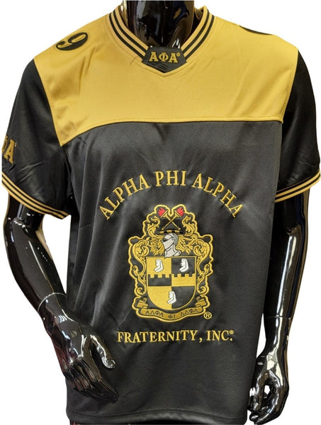 Buffalo Dallas Alpha Phi Alpha Football Jersey [Black]