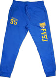 Big Boy Fort Valley State Wildcats Mens Jogger Sweatpants [Royal Blue]