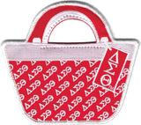 Delta Sigma Theta Purse Shaped Luggage Tag [Red]