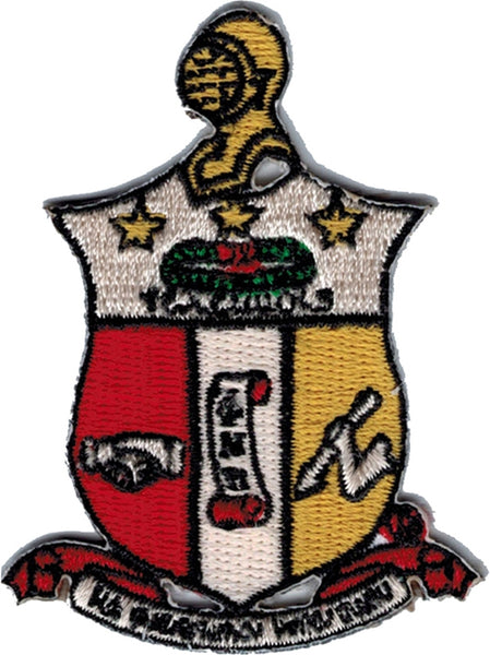 Kappa Alpha Psi Shield Iron-On Patch [Multi-Colored]