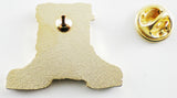 Omega Psi Phi Gold Boots Lapel Pin [Gold]