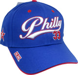 Big Boy Philadelphia Stars Legacy S142 Mens Baseball Cap [Curved Bill - Royal Blue]