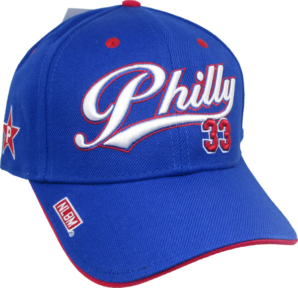 Big Boy Philadelphia Stars Legacy S142 Mens Baseball Cap [Curved Bill - Royal Blue]