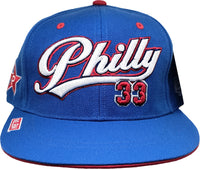 Big Boy Philadelphia Stars Legacy S142 Mens Baseball Cap [Flat Bill - Royal Blue]