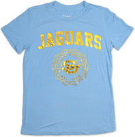 Big Boy Southern Jaguars S3 Ladies Jersey Tee [Sky Blue]