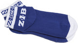 Zeta Phi Beta Bootie Socks [Blue]