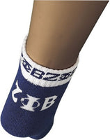 Zeta Phi Beta Bootie Socks [Blue]