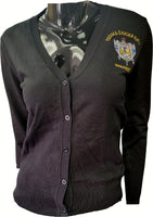 Buffalo Dallas Sigma Gamma Rho Classic Cardigan [Button Down - Black]