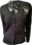 Buffalo Dallas Sigma Gamma Rho Classic Cardigan [Button Down - Black]