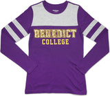 Big Boy Benedict Tigers Ladies Long Sleeve Tee [Purple]