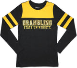 Big Boy Grambling State Tigers Ladies Long Sleeve Tee [Black]