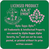 Alpha Kappa Alpha Large Letter Iron-On Patch Set [Green]