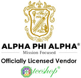 Alpha Phi Alpha Shield Die-Cut Car Badge [Gold]