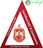 Buffalo Dallas Delta Sigma Theta Chenille Zip Hoodie [Red]