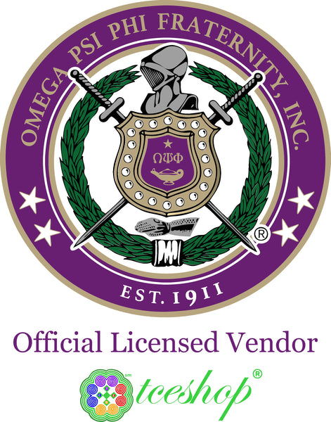 Buffalo Dallas Omega Psi Phi Blade Polo Shirt [Purple]