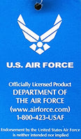 Air Force Emblem Shadow Text Mens Cap [Baseball Cap - Black]