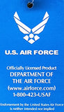 Air Force Emblem Shadow Text Mens Cap [Baseball Cap - Black]