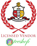Kappa Alpha Psi Script Mirror License Plate [Red/Silver]