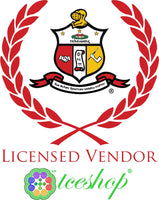 Kappa Alpha Psi Yo-Nupe Domed Call Tag License Plate Frame [Silver]