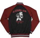 Big Boy Alabama A&M Bulldogs S3 Mens Jogging Suit Jacket [Black]