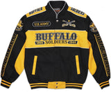 Big Boy Buffalo Soldiers S12 Mens Twill Jacket [Black]