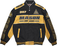 Big Boy Mason Divine S7 Mens Twill Racing Jacket [Black]
