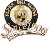 Alpha Phi Alpha Fraternity Inc. Since 1906 Lapel Pin [Gold - 1.125"]