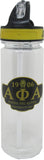 Alpha Phi Alpha Eastman Tritan Water Bottle [Clear/Black - 700 ml]