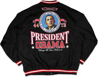 Big Boy Pres. Barack Obama 44th President Forward S2 Mens Twill Jacket [Black]