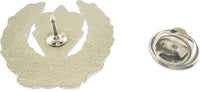 Kappa Alpha Psi Sweetheart Silhouette Wreath Lapel Pin [Silver - 1"]