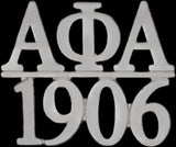 Alpha Phi Alpha 1906 Chapter Bar Lapel Pin [Silver]