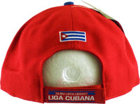 Big Boy Cuba Latin Legacy S142 Mens Baseball Cap [Red - Adjustable Size]