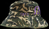 Omega Psi Phi Embroidered Bucket Hat [Camouflage]