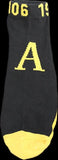 Alpha Phi Alpha Mens Dry Fit Athletic Ankle Socks [Black - Fits Sizes 9-13]